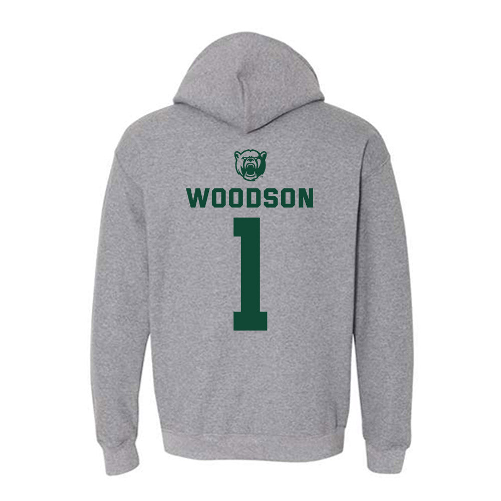 Baylor - NCAA Baseball : TJ Woodson - Classic Shersey Hooded Sweatshirt-1