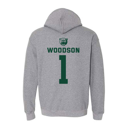 Baylor - NCAA Baseball : TJ Woodson - Classic Shersey Hooded Sweatshirt-1