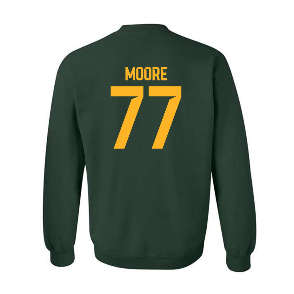 Baylor - NCAA Football : Logan Moore - Classic Shersey Crewneck Sweatshirt-1