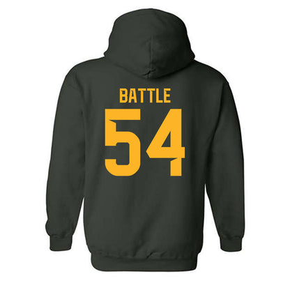 Baylor - NCAA Football : Jaelin Battle - Classic Shersey Hooded Sweatshirt-1