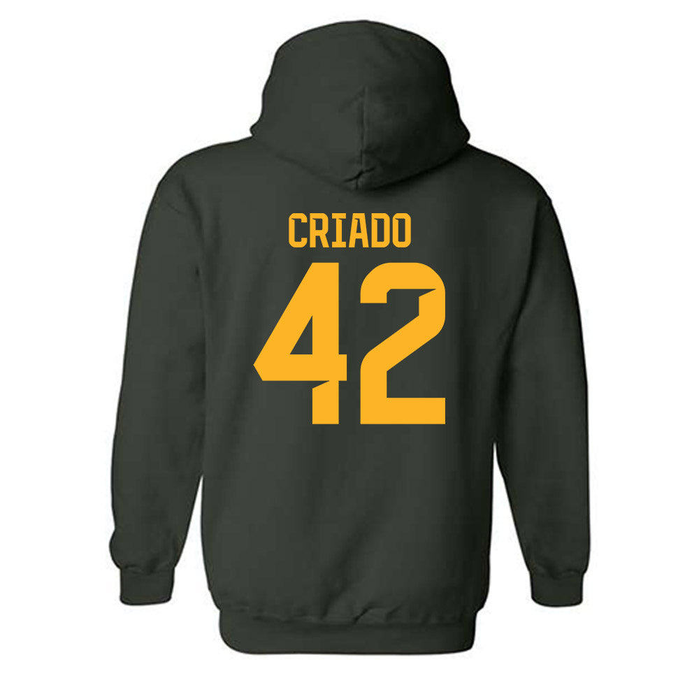 Baylor - NCAA Acrobatics & Tumbling : Sofia Criado - Classic Shersey Hooded Sweatshirt-1