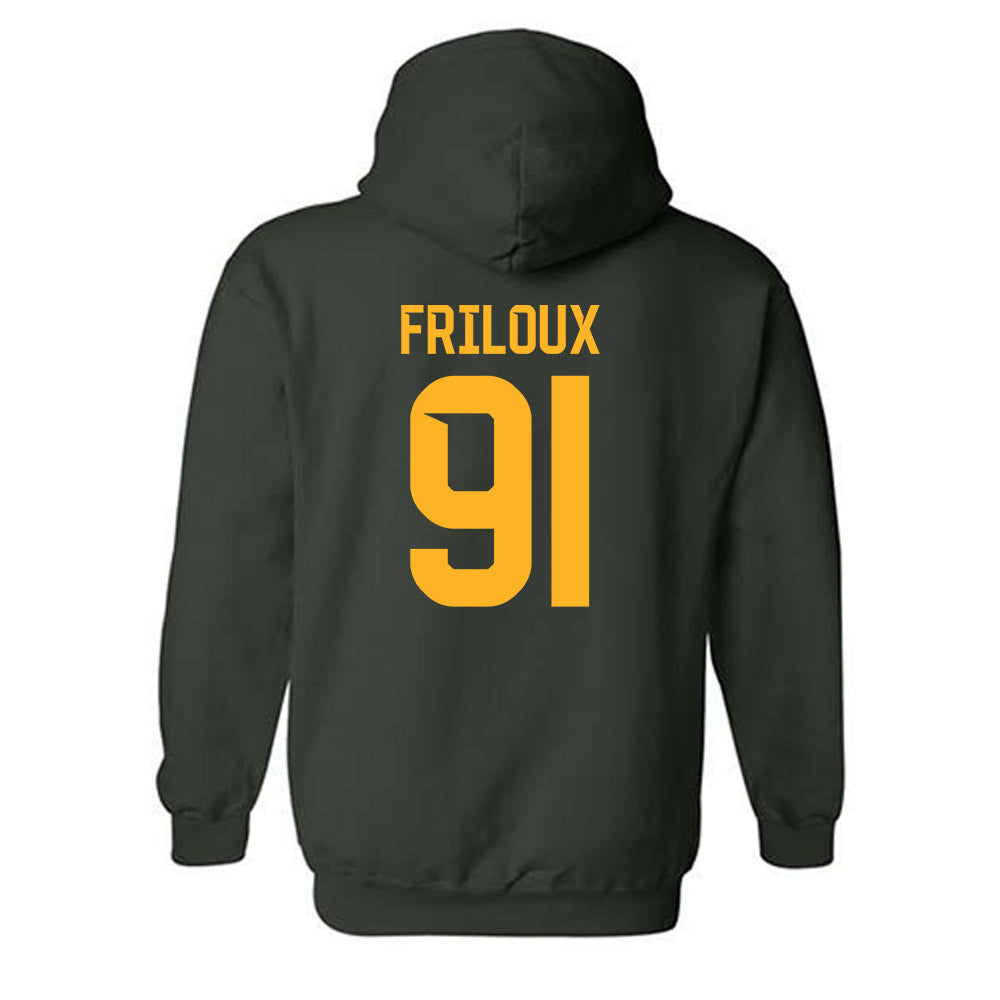 Baylor - NCAA Football : Adonis Friloux - Classic Shersey Hooded Sweatshirt-1