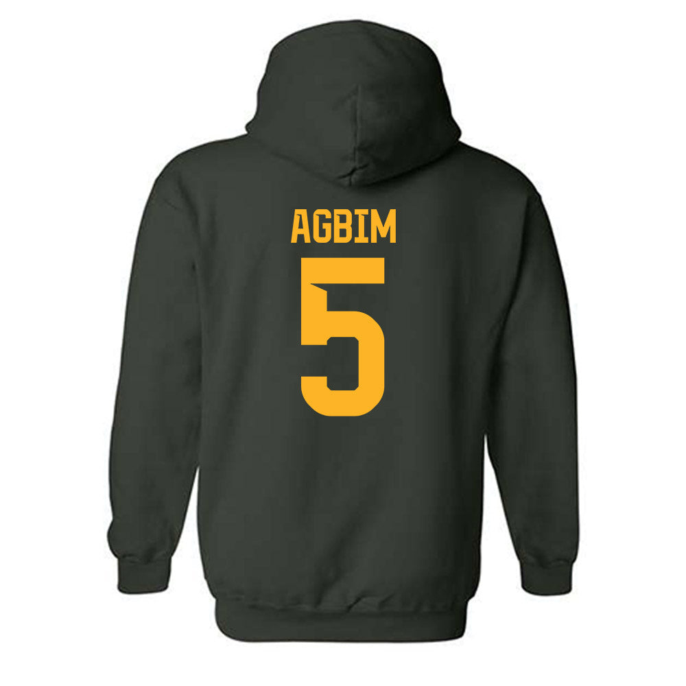 Baylor - NCAA Men's Basketball : Obi Agbim - Classic Shersey Hooded Sweatshirt-1