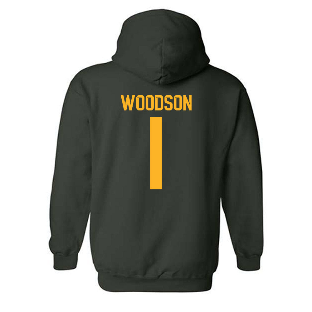 Baylor - NCAA Baseball : TJ Woodson - Classic Shersey Hooded Sweatshirt-1