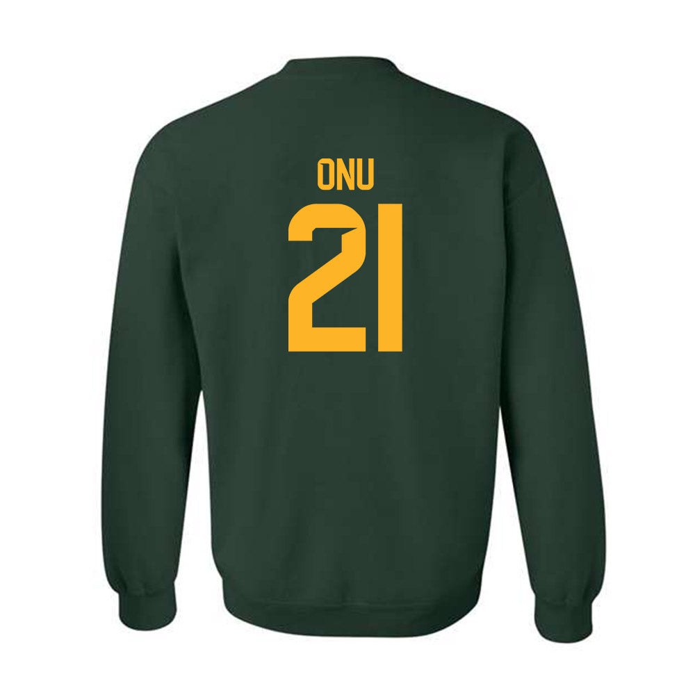Baylor - NCAA Football : Bo Onu - Classic Shersey Crewneck Sweatshirt-1