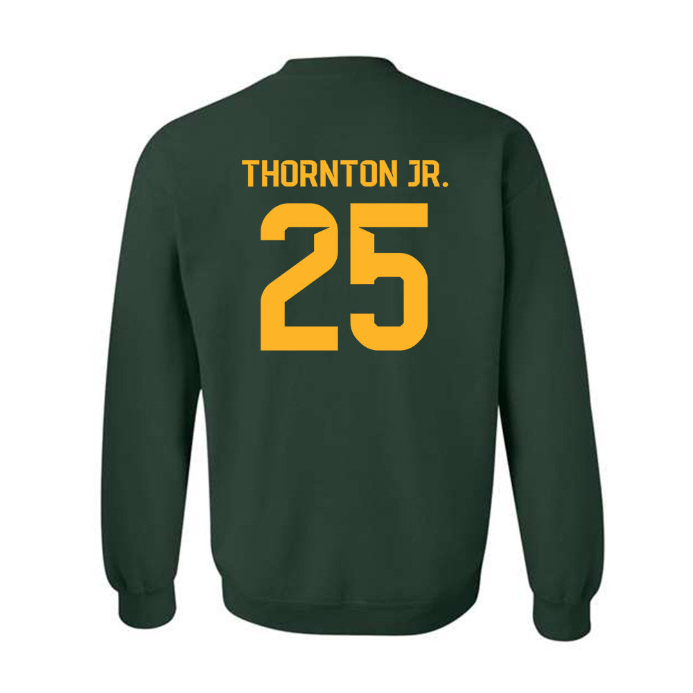 Baylor - NCAA Football : Levar Thornton Jr. - Classic Shersey Crewneck Sweatshirt-1