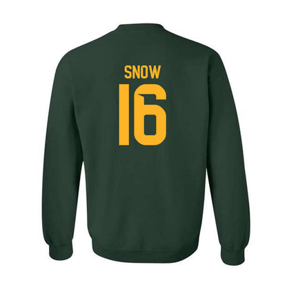 Baylor - NCAA Baseball : Hunter Snow - Classic Shersey Crewneck Sweatshirt-1