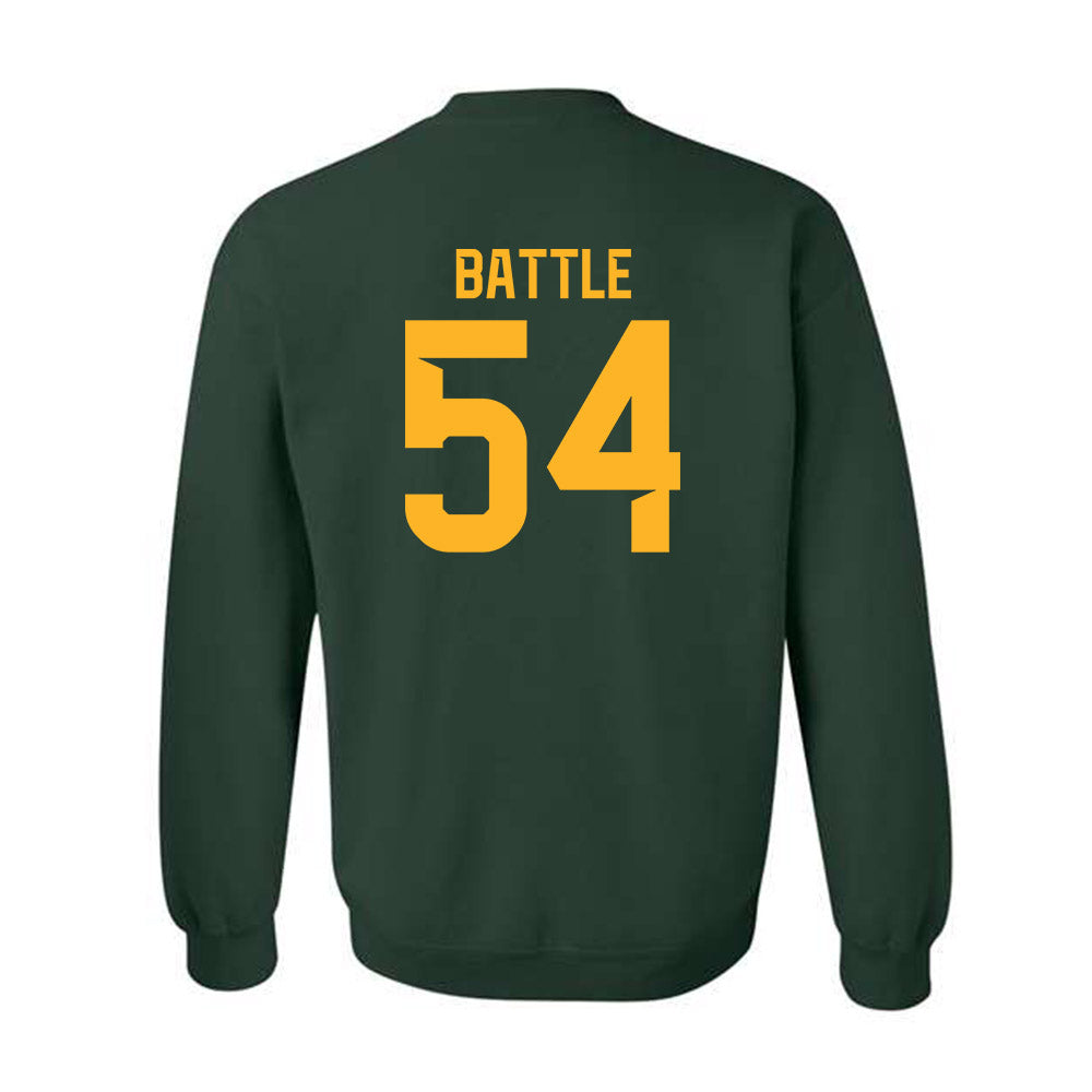 Baylor - NCAA Football : Jaelin Battle - Classic Shersey Crewneck Sweatshirt-1