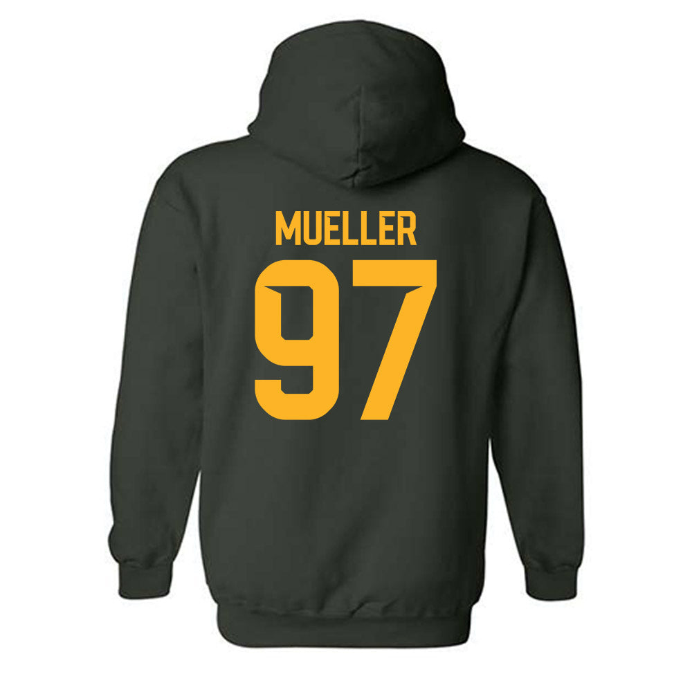 Baylor - NCAA Football : Bronson Mueller - Classic Shersey Hooded Sweatshirt-1