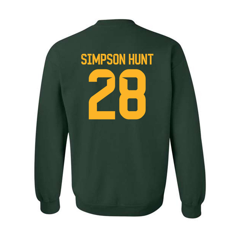 Baylor - NCAA Football : Calvin Simpson Hunt - Classic Shersey Crewneck Sweatshirt-1