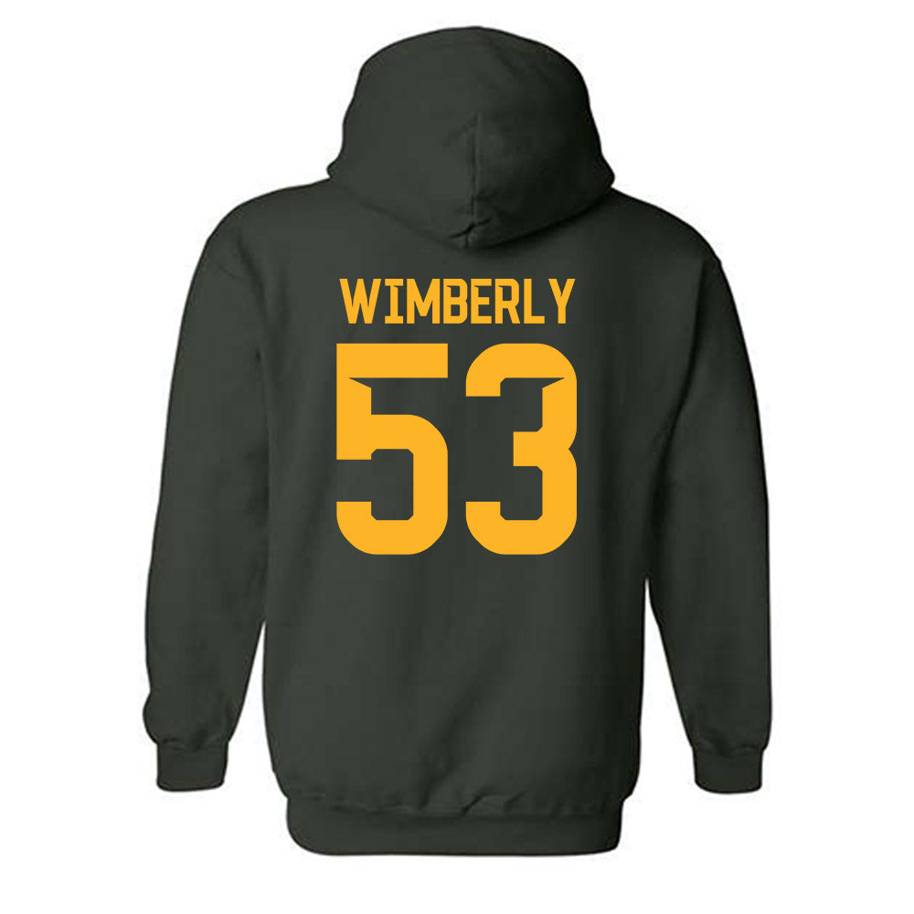 Baylor - NCAA Football : Daemian Wimberly - Classic Shersey Hooded Sweatshirt-1