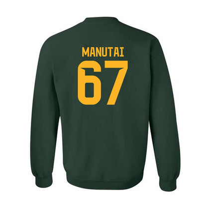 Baylor - NCAA Football : Aleki Manutai - Classic Shersey Crewneck Sweatshirt-1