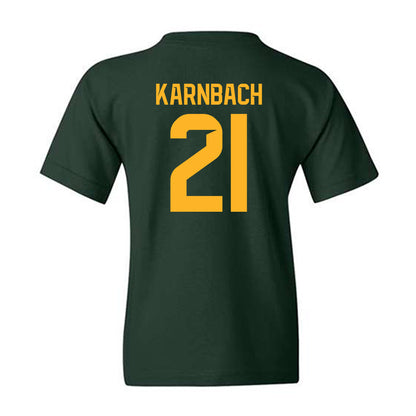 Baylor - NCAA Acrobatics & Tumbling : Cassandra Karnbach - Classic Shersey Youth T-Shirt-1