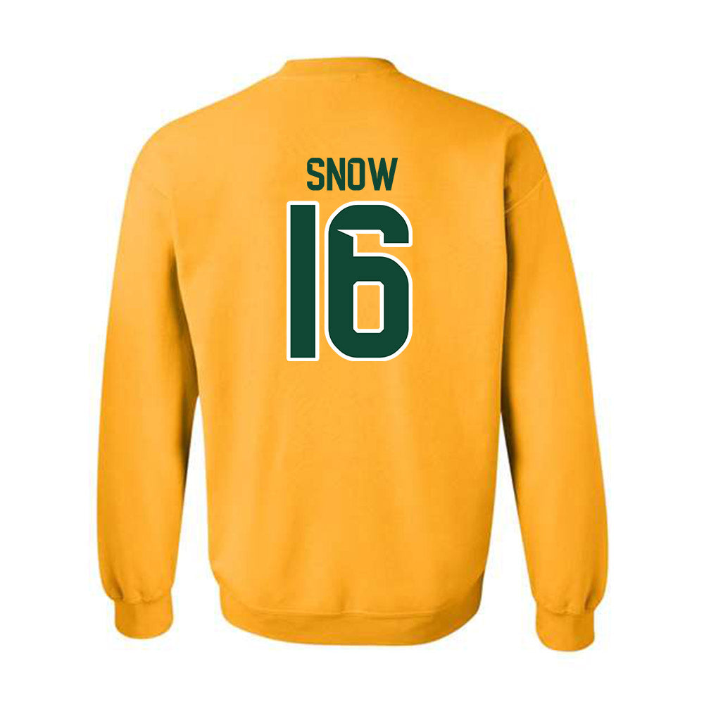 Baylor - NCAA Baseball : Hunter Snow - Classic Shersey Crewneck Sweatshirt-1