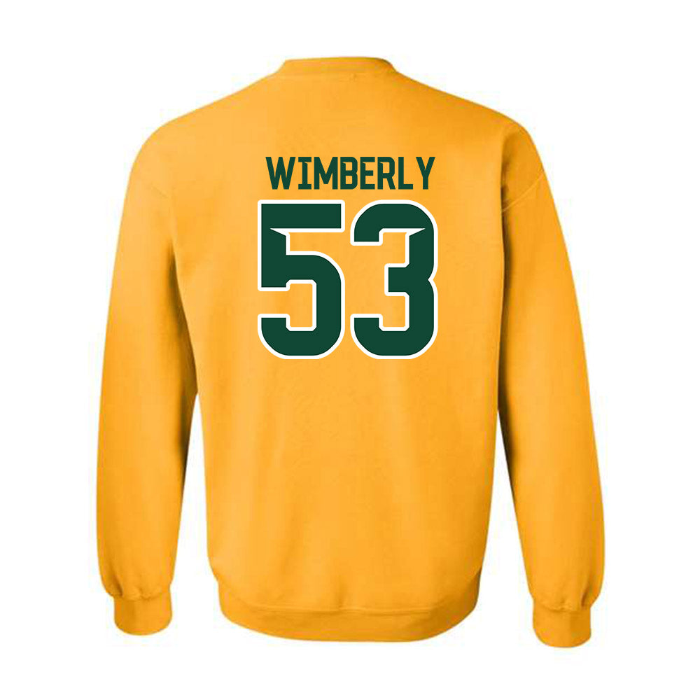 Baylor - NCAA Football : Daemian Wimberly - Classic Shersey Crewneck Sweatshirt-1