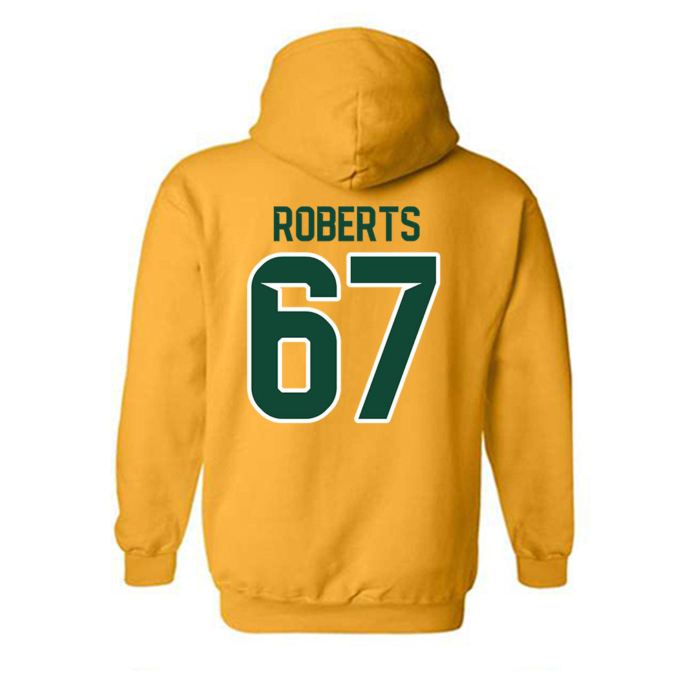 Baylor - NCAA Football : David Roberts - Classic Shersey Hooded Sweatshirt-1