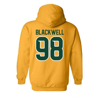 Baylor - NCAA Football : Jackson Blackwell - Classic Shersey Hooded Sweatshirt-1