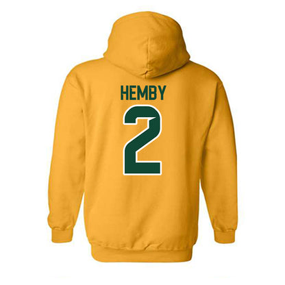Baylor - NCAA Acrobatics & Tumbling : Charlyze Hemby - Classic Shersey Hooded Sweatshirt-1