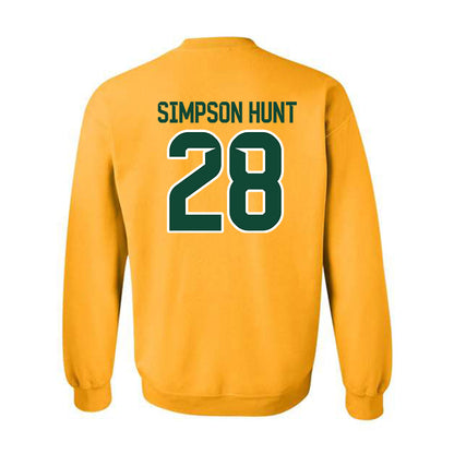 Baylor - NCAA Football : Calvin Simpson Hunt - Classic Shersey Crewneck Sweatshirt-1