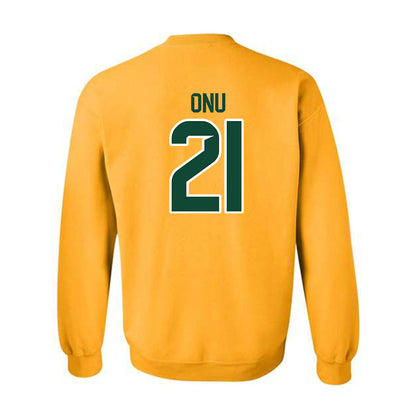 Baylor - NCAA Football : Bo Onu - Classic Shersey Crewneck Sweatshirt-1