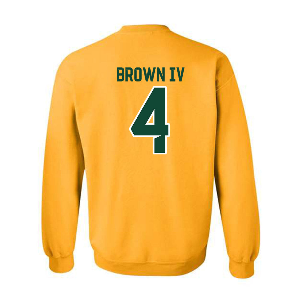 Baylor - NCAA Football : Louis Brown IV - Classic Shersey Crewneck Sweatshirt-1