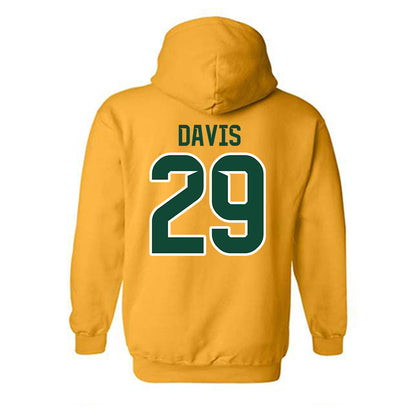 Baylor - NCAA Football : Jordan Davis - Classic Shersey Hooded Sweatshirt-1