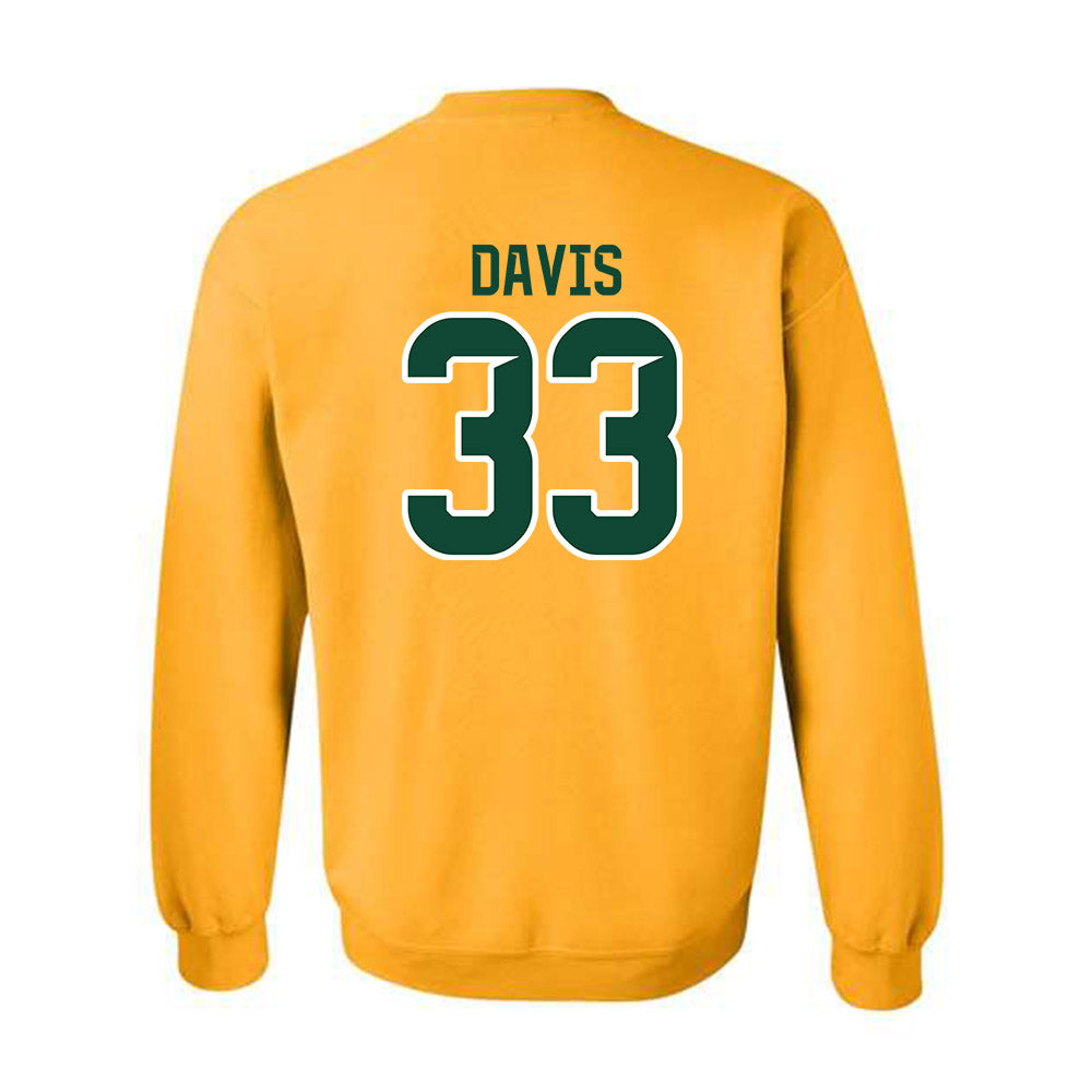 Baylor - NCAA Football : HD Davis - Classic Shersey Crewneck Sweatshirt-1