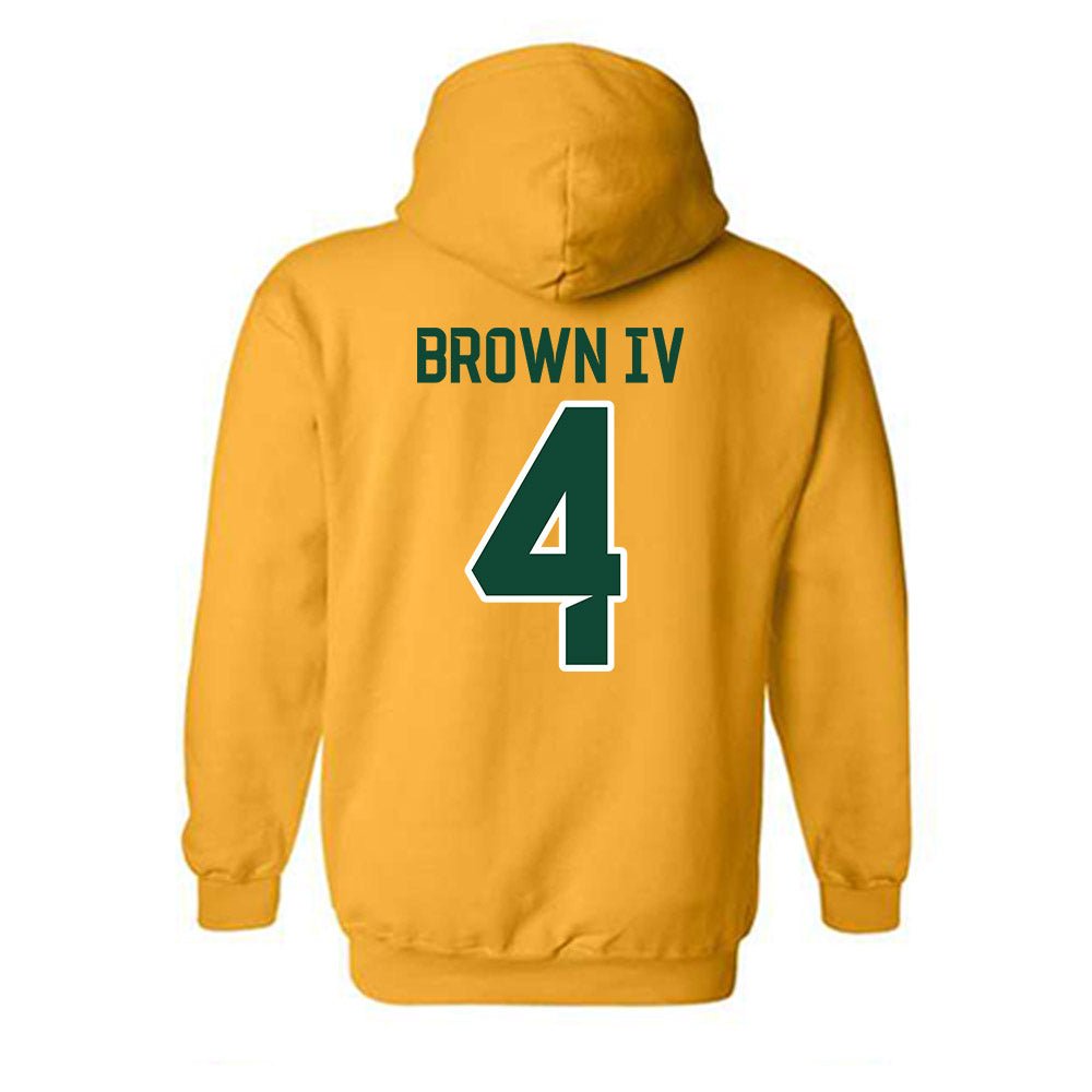Baylor - NCAA Football : Louis Brown IV - Classic Shersey Hooded Sweatshirt-1