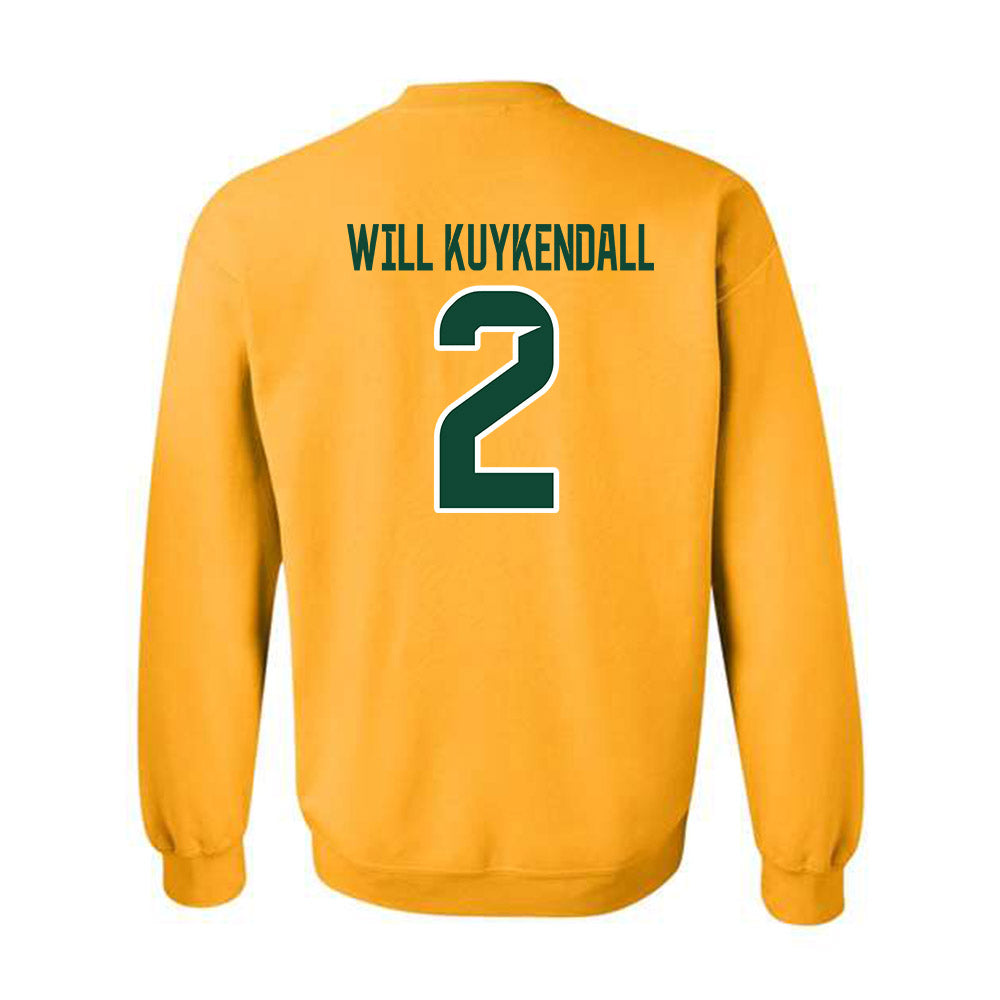 Baylor - NCAA Men's Basketball : Will Will Kuykendall - Classic Shersey Crewneck Sweatshirt-1