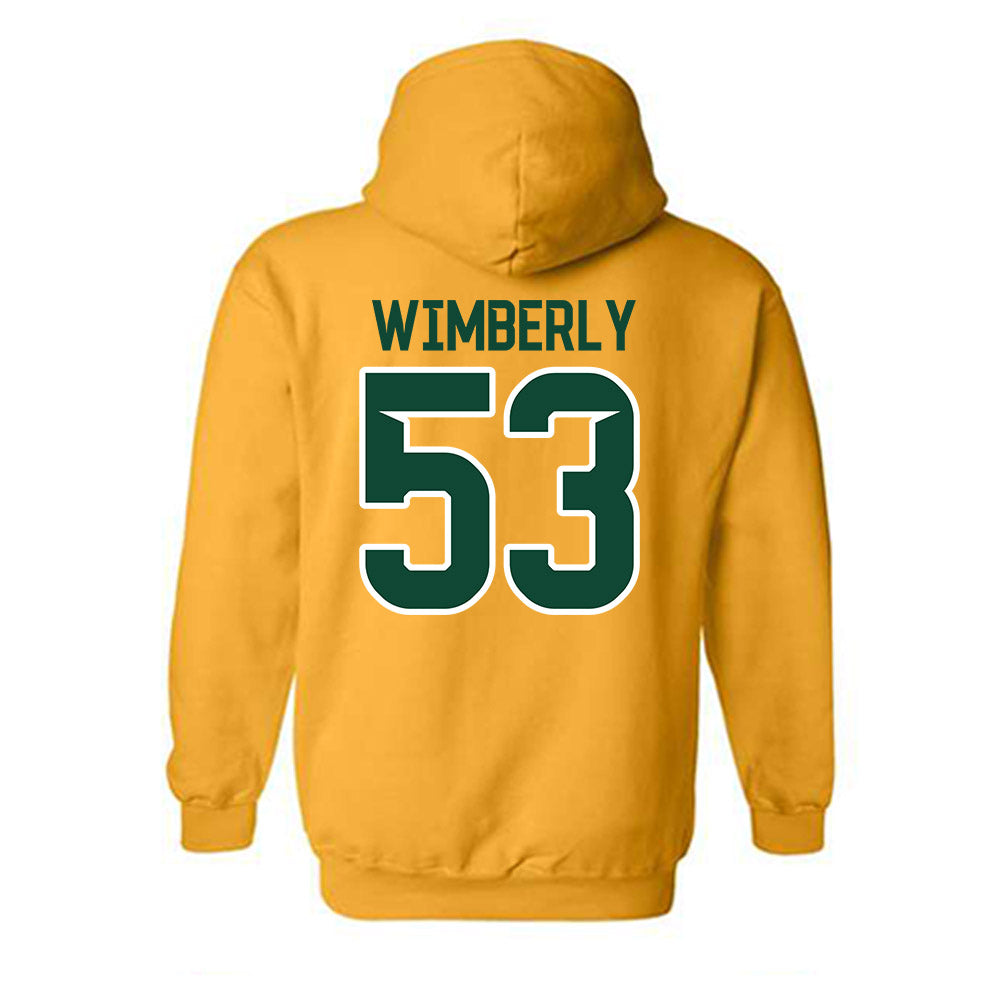 Baylor - NCAA Football : Daemian Wimberly - Classic Shersey Hooded Sweatshirt-1