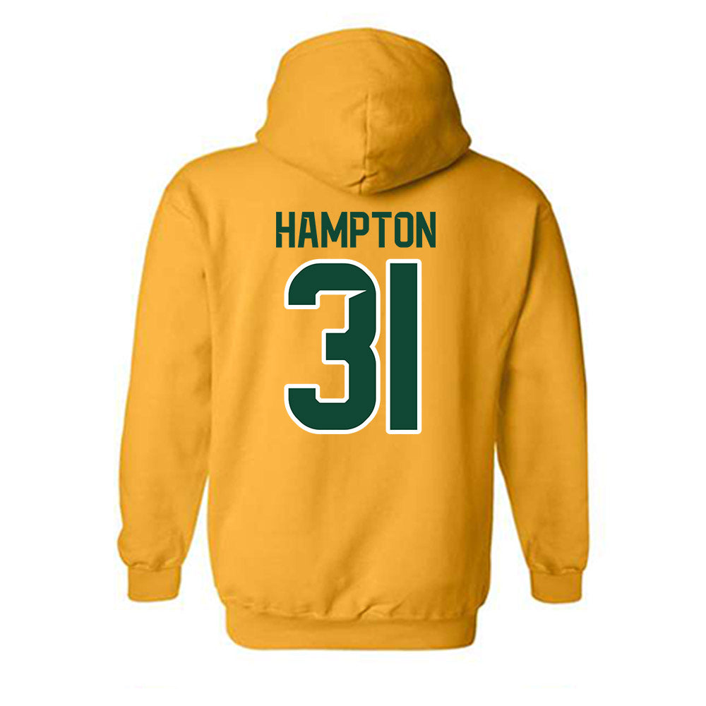 Baylor - NCAA Football : DeBraun Hampton - Classic Shersey Hooded Sweatshirt-1