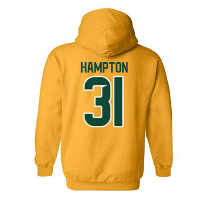 Baylor - NCAA Football : DeBraun Hampton - Classic Shersey Hooded Sweatshirt-1