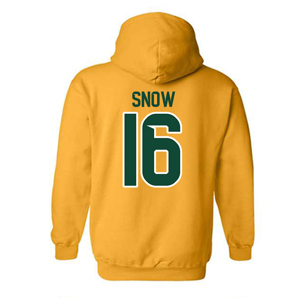 Baylor - NCAA Baseball : Hunter Snow - Classic Shersey Hooded Sweatshirt-1