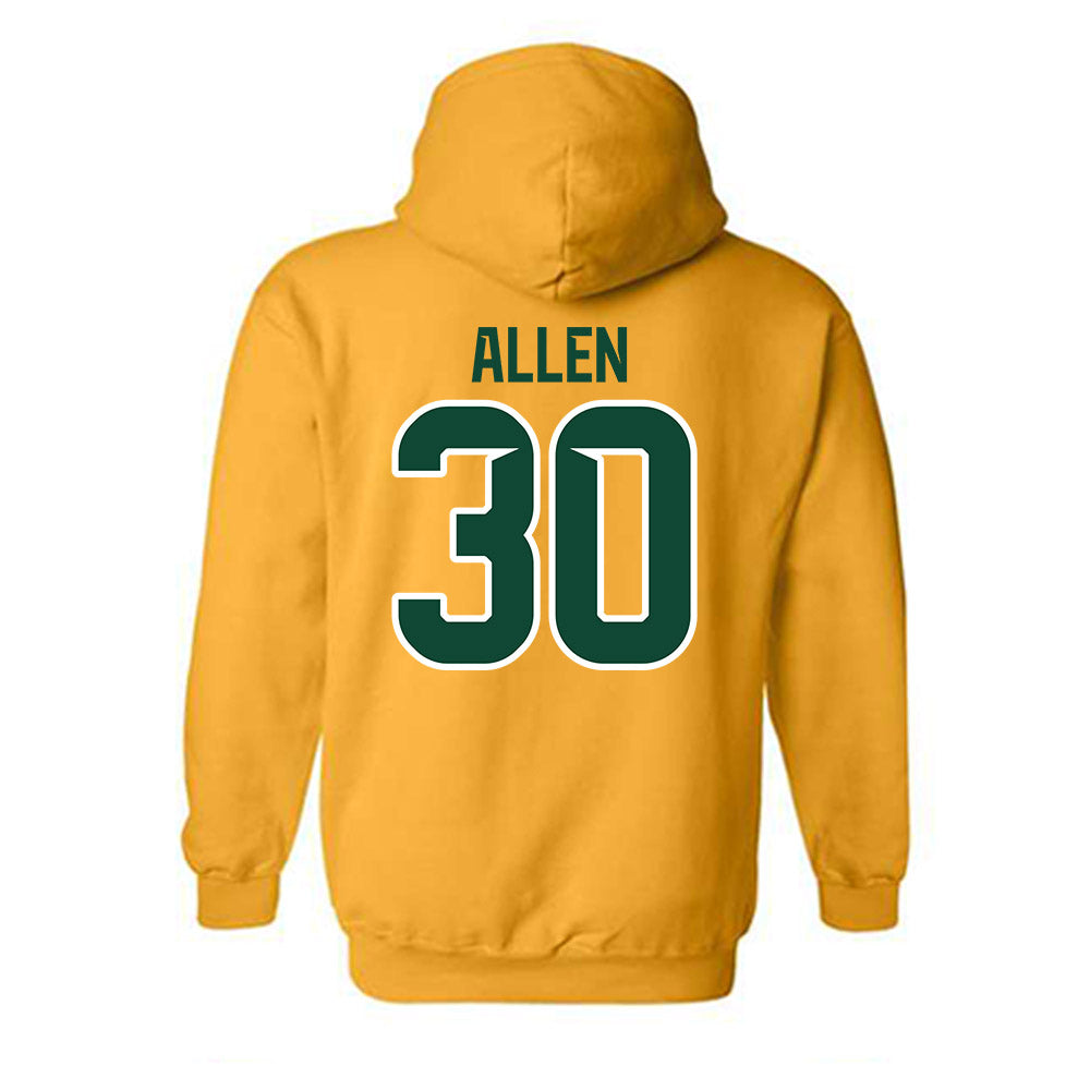 Baylor - NCAA Football : Michael Allen - Classic Shersey Hooded Sweatshirt-1