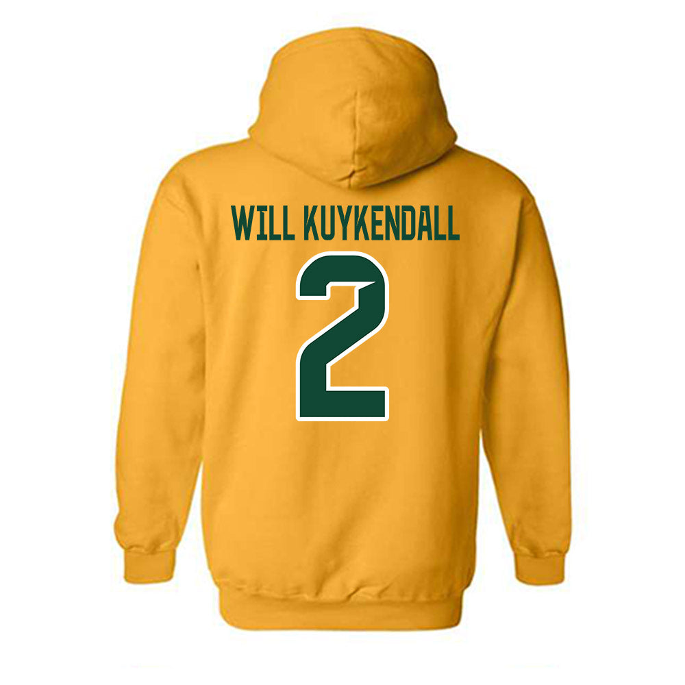 Baylor - NCAA Men's Basketball : Will Will Kuykendall - Classic Shersey Hooded Sweatshirt-1
