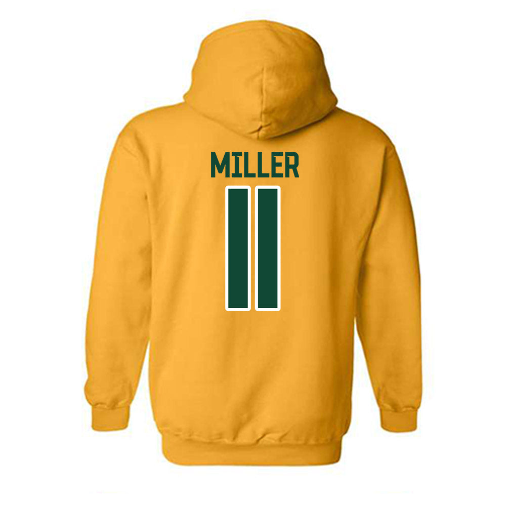 Baylor - NCAA Football : Drelon Miller - Classic Shersey Hooded Sweatshirt-1