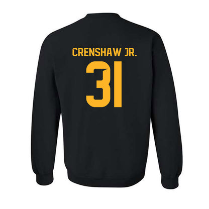 Baylor - NCAA Football : Anthony Crenshaw Jr. - Classic Fashion Shersey Crewneck Sweatshirt-1