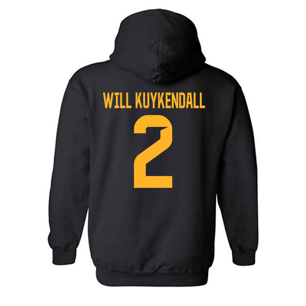 Baylor - NCAA Men's Basketball : Will Will Kuykendall - Classic Fashion Shersey Hooded Sweatshirt-1