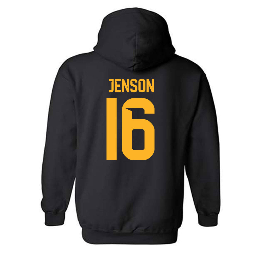 Baylor - NCAA Acrobatics & Tumbling : Maddy Jenson - Classic Fashion Shersey Hooded Sweatshirt-1