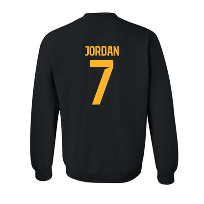 Baylor - NCAA Football : Devon Jordan - Classic Fashion Shersey Crewneck Sweatshirt-1