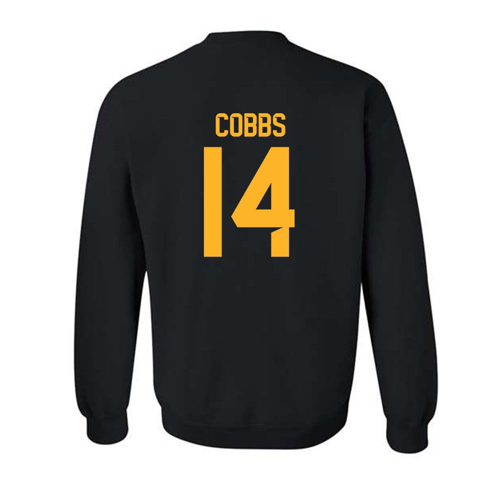 Baylor - NCAA Football : Daniel Cobbs - Classic Fashion Shersey Crewneck Sweatshirt-1