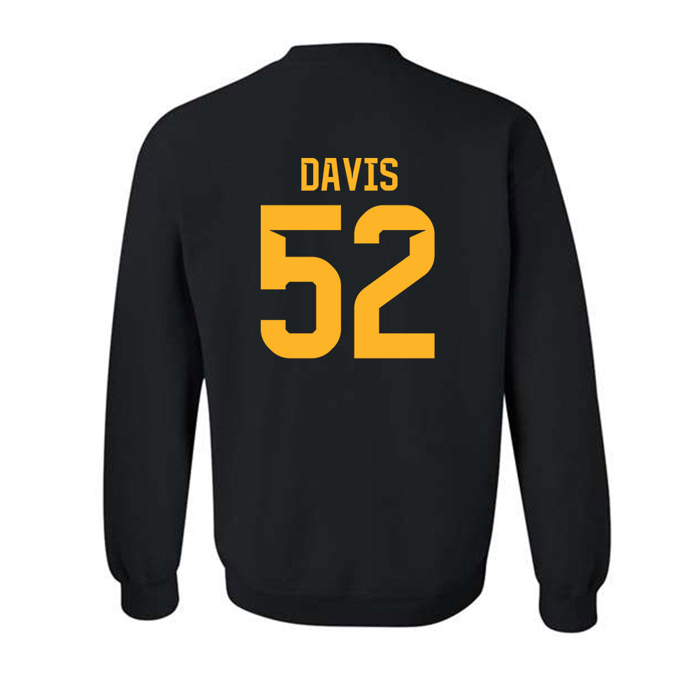 Baylor - NCAA Football : Ryan Davis - Classic Fashion Shersey Crewneck Sweatshirt-1