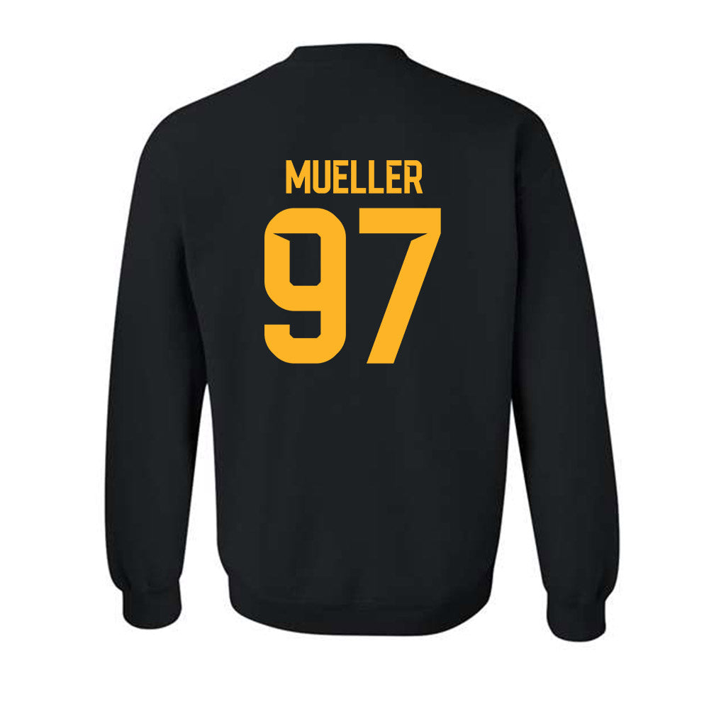 Baylor - NCAA Football : Bronson Mueller - Classic Fashion Shersey Crewneck Sweatshirt-1