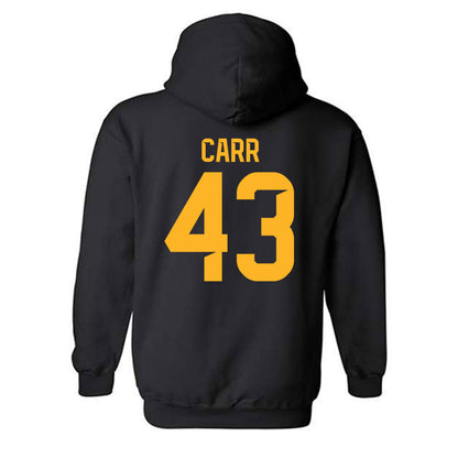 Baylor - NCAA Men's Basketball : Cameron Carr - Classic Fashion Shersey Hooded Sweatshirt-1