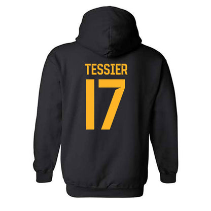 Baylor - NCAA Football : Cade Tessier - Classic Fashion Shersey Hooded Sweatshirt-1