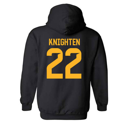 Baylor - NCAA Football : Caden knighten - Classic Fashion Shersey Hooded Sweatshirt-1