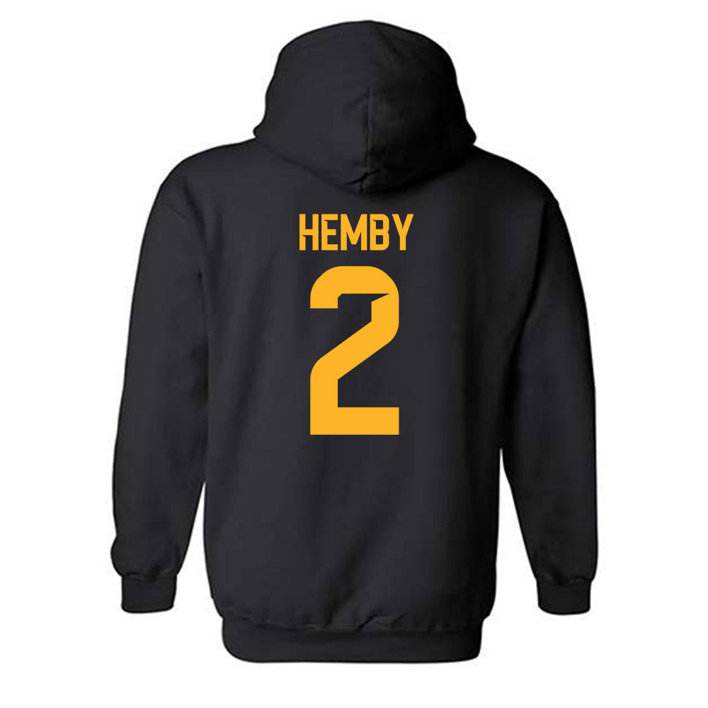 Baylor - NCAA Acrobatics & Tumbling : Charlyze Hemby - Classic Fashion Shersey Hooded Sweatshirt-1