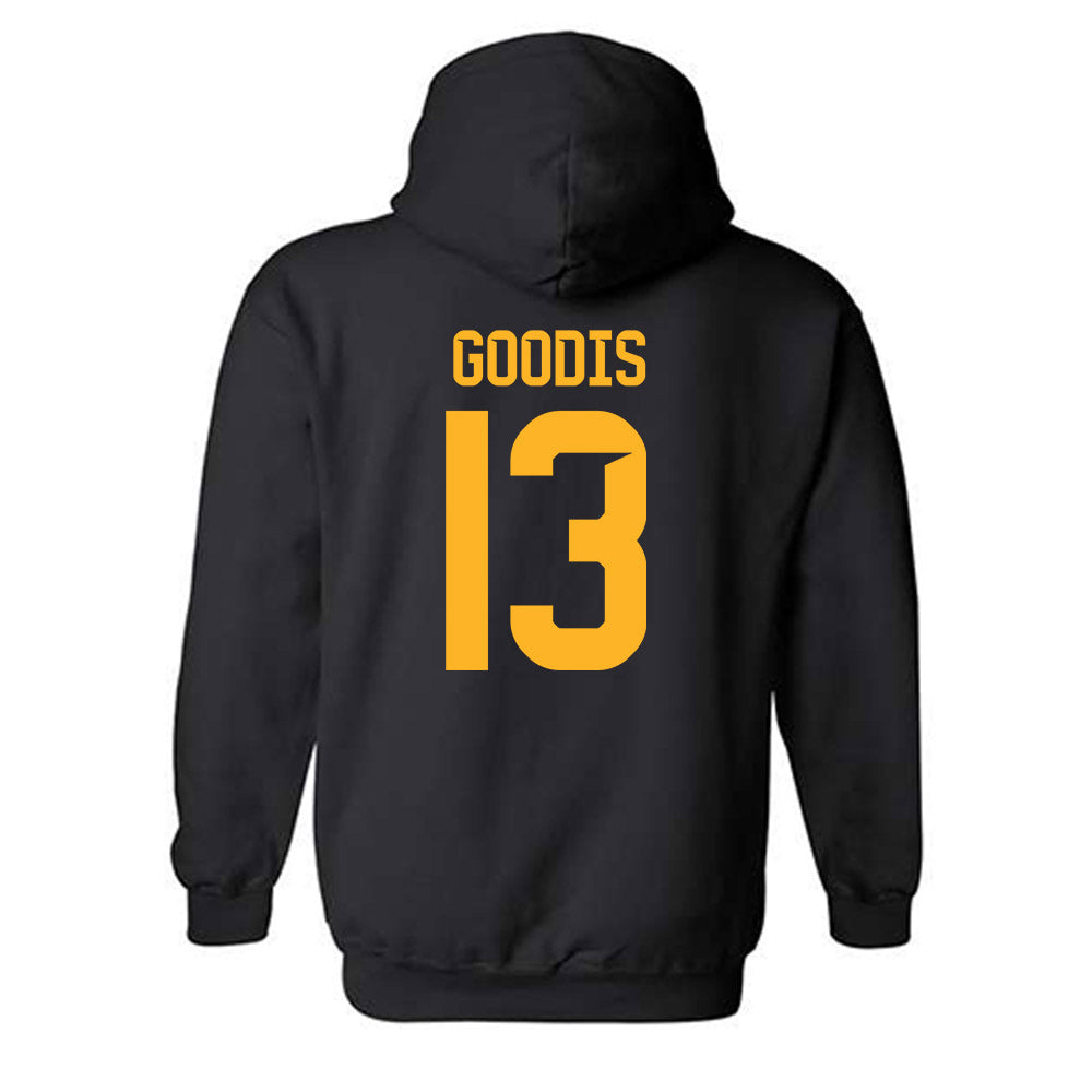 Baylor - NCAA Men's Basketball : James Goodis - Classic Fashion Shersey Hooded Sweatshirt-1