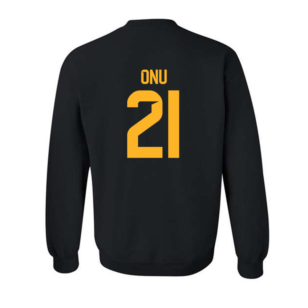 Baylor - NCAA Football : Bo Onu - Classic Fashion Shersey Crewneck Sweatshirt-1