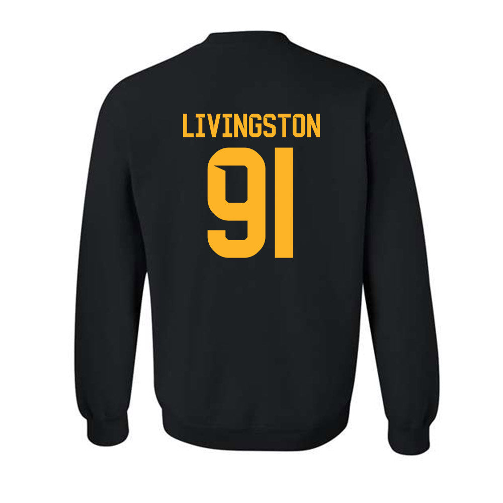 Baylor - NCAA Football : Tony Livingston - Classic Fashion Shersey Crewneck Sweatshirt-1